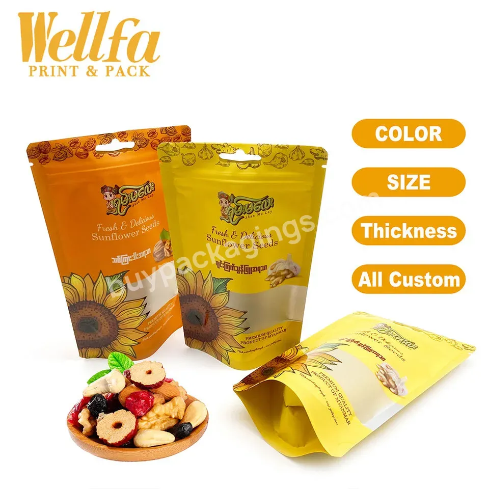 Doypack Custom Printing Dried Fruit Snack Food Pouch Walnut Stand Up Zipper Bag Pine Peanuts Raisin Cashew Nuts Packaging Bag - Buy Reusable Zipper Stand Up Plastic Cashew Pouch Dry Fruit Small Nut Bags Mylar Snack Dried Package Roasted Nuts Packagin