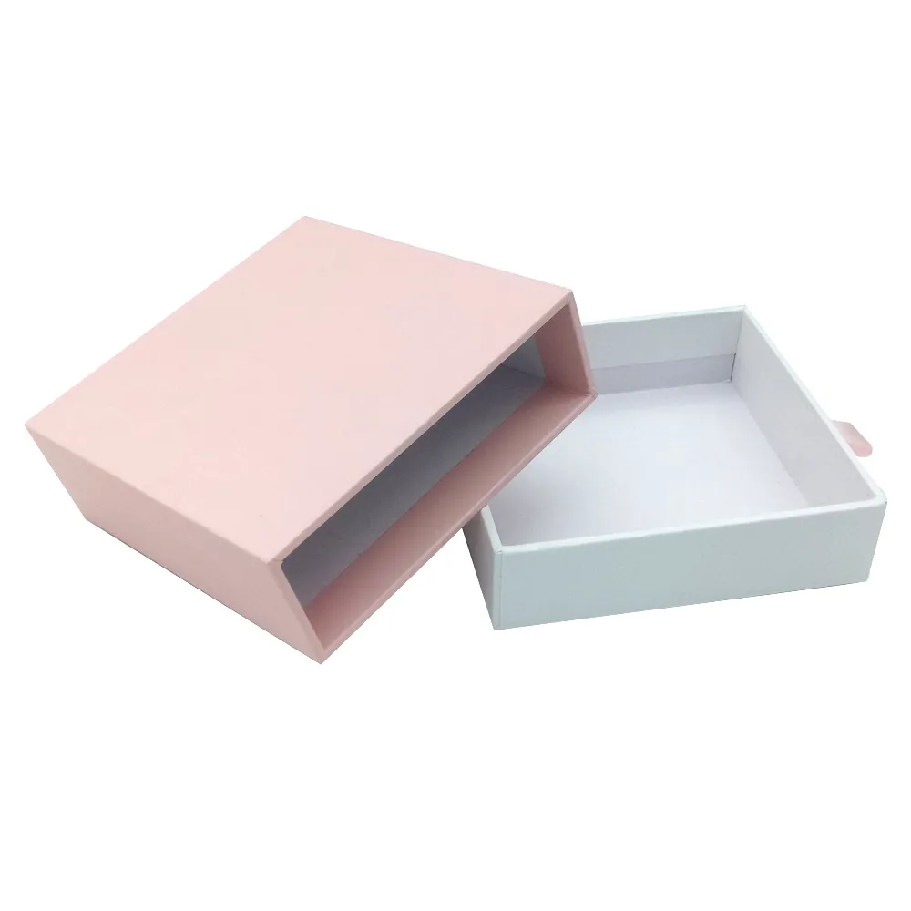 Drawer paper luxury custom jewelry gift box packaging