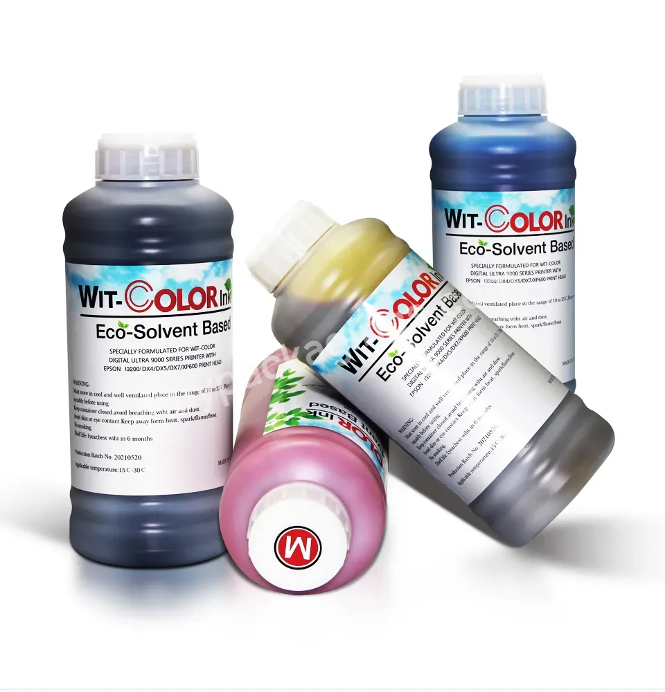 Dx5 Dx7 Dx11 Xp600 Printhead Wit Color Eco Solvent Ink For Ult Ra 9000 9100 9200 Printer - Buy Eco Solvent Ink,Wit Color Eco Solvent Ink,Outdoor Advertising Printing.