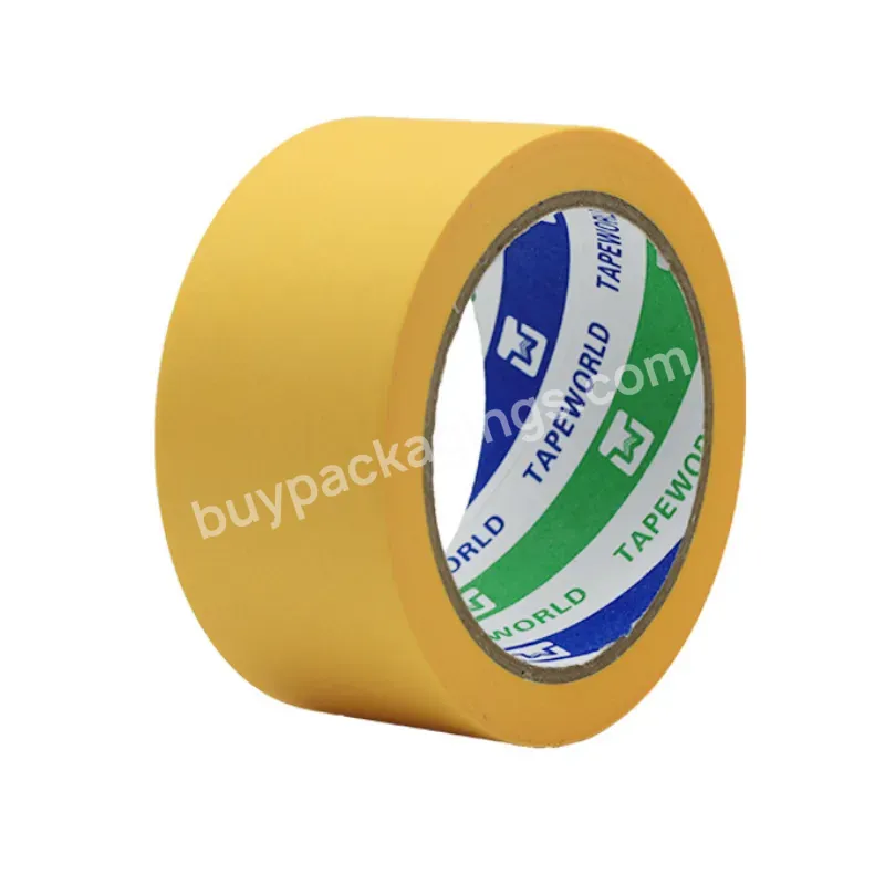 Easy Remove Fineline Auto Painting Painters Tape Anti Uv Temperature Resistance Decorate Covering Washi Rice Paper Gold Tape - Buy Fineline Rice Paper Uv Resistant Jumbo Roll Orange Color Car Painting Gold Masking Tape,High Quality Japanese Rice Pape