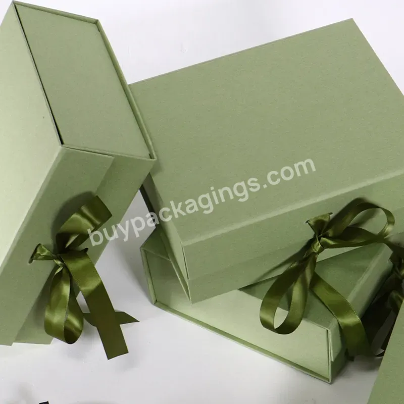 Easy To Assemble Folding Cartons With Rigid Walls Magnetic Gift Boxes Unique Green Collapsible Rigid Setup Boxes - Buy Folding Cartons With Rigid Walls,Magnetic Gift Boxes,Collapsible Rigid Setup Boxes.