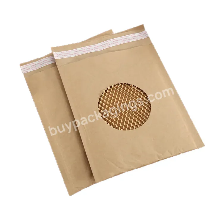 Eco Biodegradable Custom Corrugated Kraft Bubble Envelope Padded Packaging Air Poly Shipping Honeycomb Paper Mailer Cushion Bag - Buy Corrugated Kraft Bubble,Envelope Padded Packaging,Honeycomb Paper Mailer Cushion Bag.
