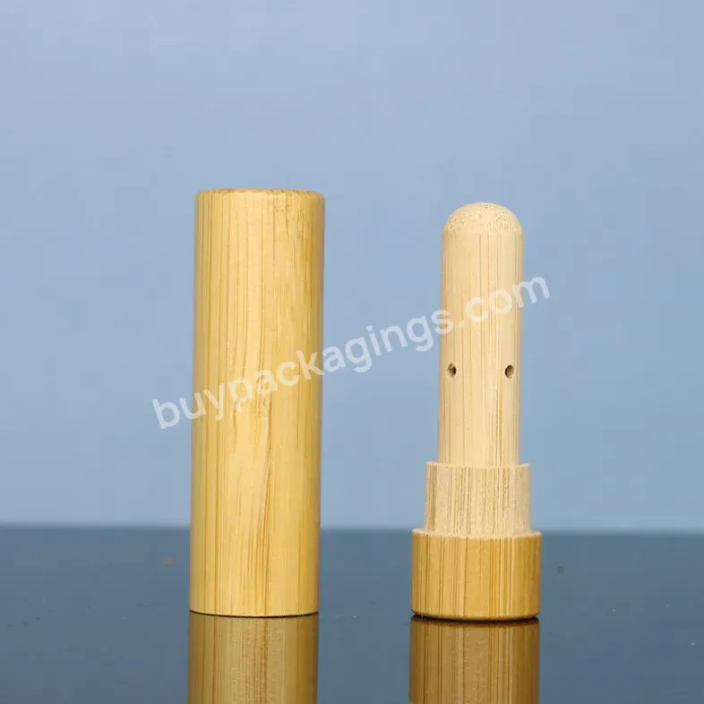 Eco Defuser Bamboo Aroma Essential Oil Nasal Inhaler Tube 5ml