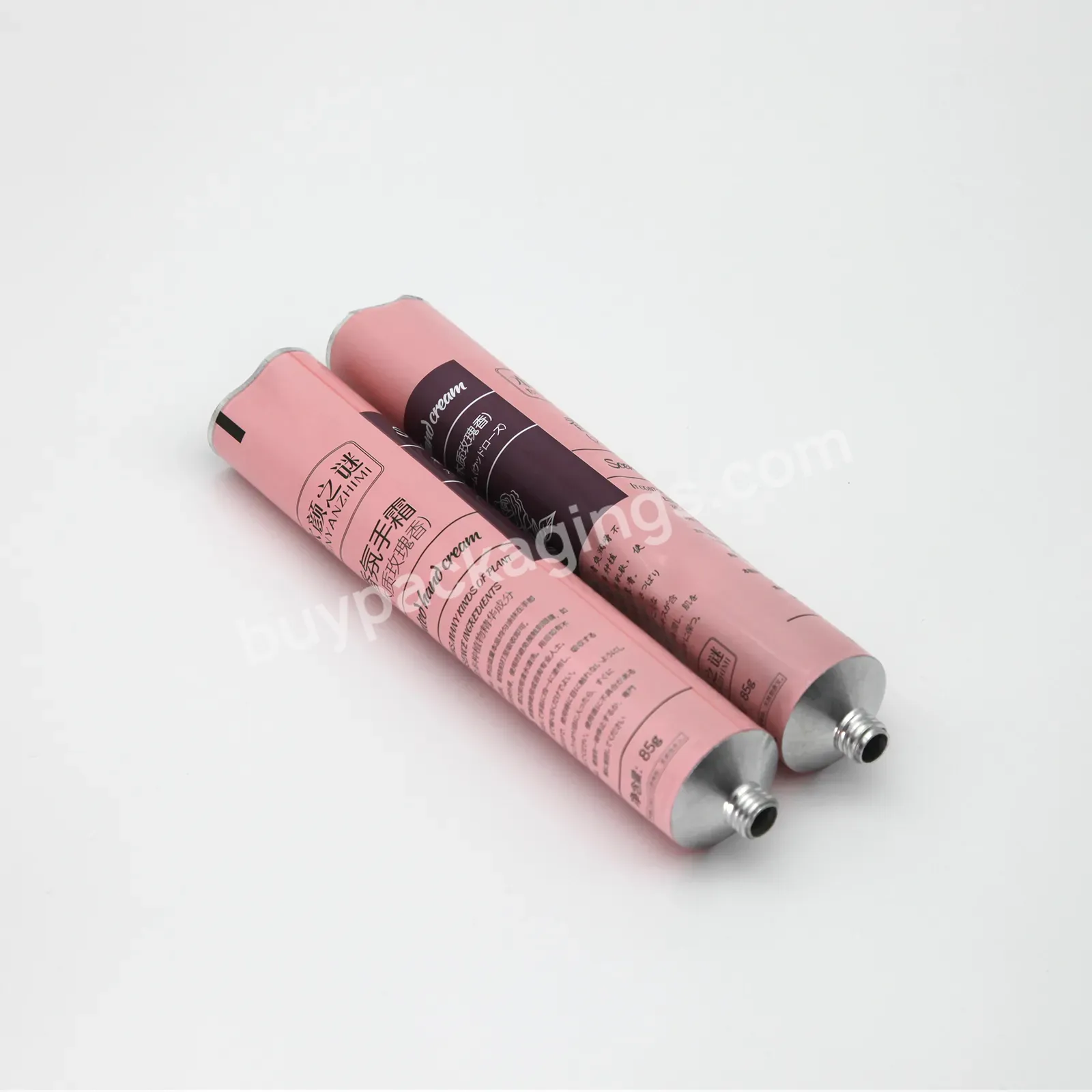 Eco-friendly Aluminum Cosmetic Tube Packaging With Metal Lid - Buy Aluminum Tube,Cosmetic Aluminum Packaging Tube,Custom Aluminum Tube Packaging.