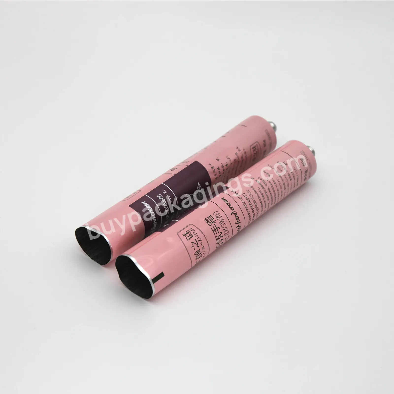 Eco-friendly Aluminum Cosmetic Tube Packaging With Metal Lid - Buy Aluminum Tube,Cosmetic Aluminum Packaging Tube,Custom Aluminum Tube Packaging.
