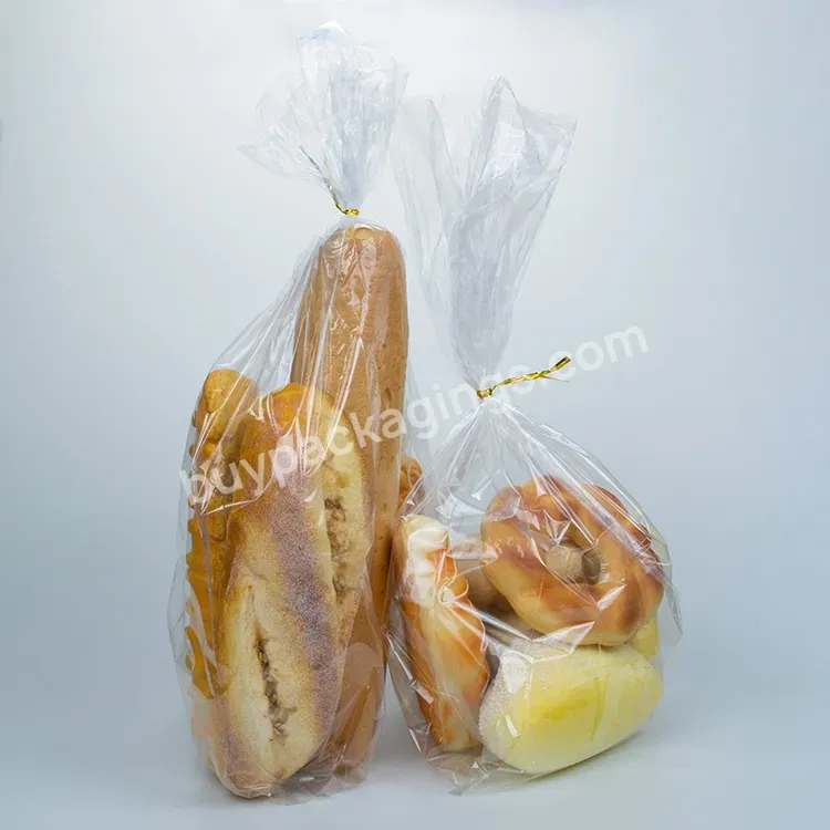 Eco-friendly Bopp Cpp Transparent Bread Plastic Packaging Bag With Both Side Gusset Poly Bread Bag - Buy Side Gusset Bread Bag,Plastic Packaging Bag,Poly Bread Bag.