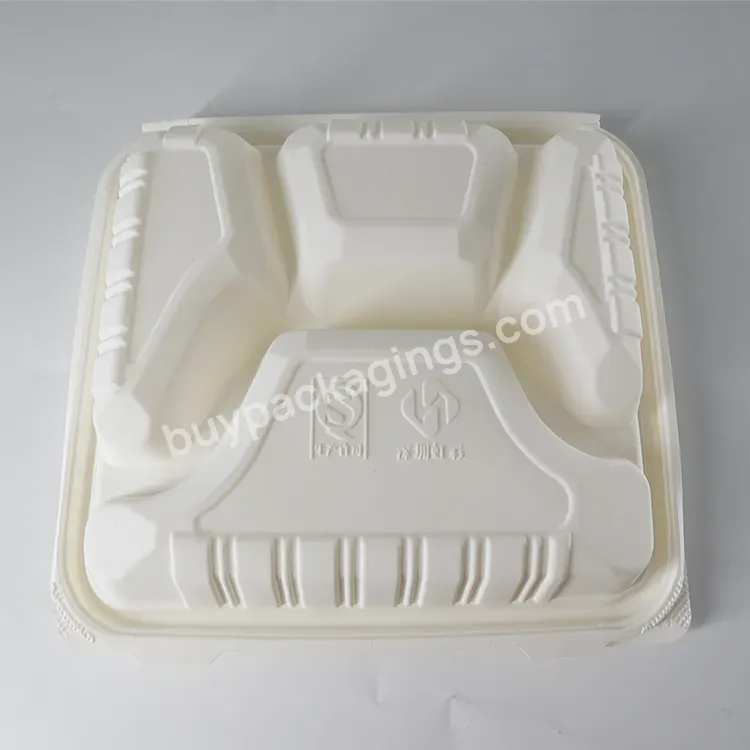 Eco Friendly Corn Starch Take Away Food Container Rectangle Pp Plastic Bento Multi Compartment Disposable Container Lunch Box - Buy Eco Friendly Corn Starch Disposable Food Container,Take Away Lunch Boxes,Rectangle Pp Plastic Disposable Bento Lunch Box.