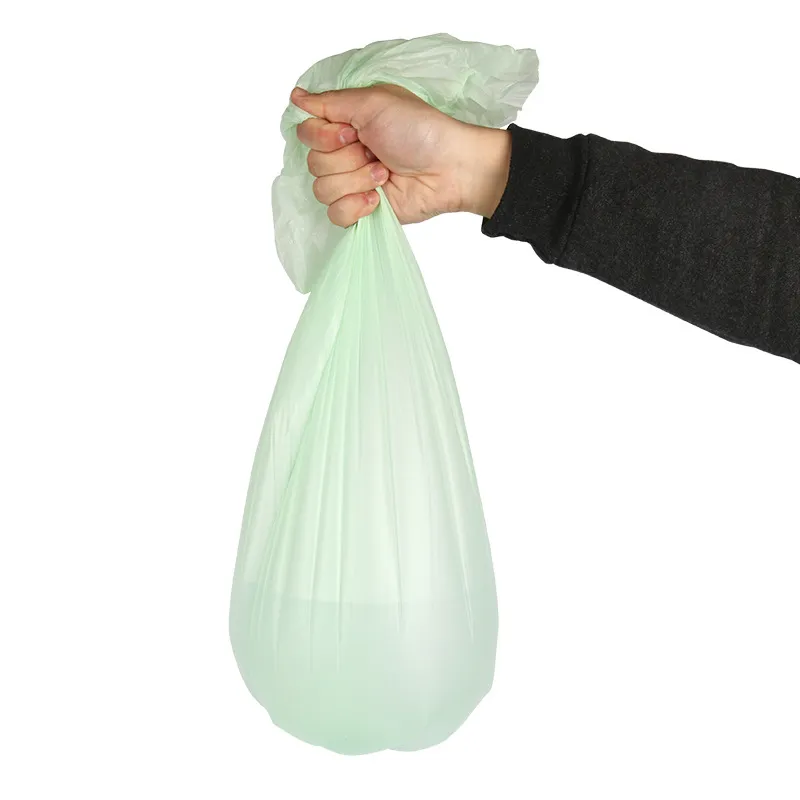 Eco Friendly Cornstarch Compostable Rubbish Food Waste Trash Bin Garbage Bags