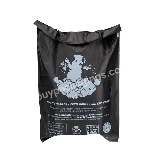 Eco Friendly Cornstarch Mailing Shipping Envelope Poly Mailers Bag Packaging Envelope - Buy Packaging Bag For Clothes,Eco Friendly Mailers Envelope,Biodegradable Shipping Envelope.