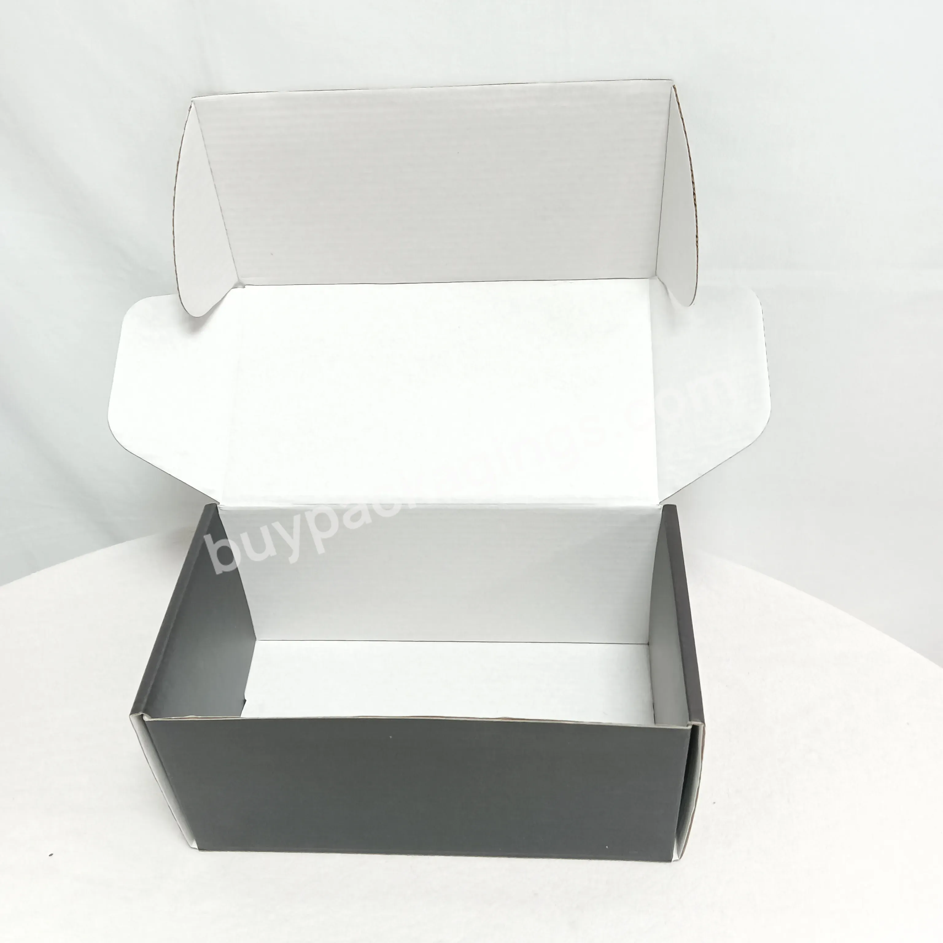 Eco Friendly Corrugated Box Custom Airplane Paper Box Packaging Gift Black Shipping Box With Unique Logo - Buy Corrugated Shipping Boxes,Paper Packaging Box,Custom Shipping Boxes.