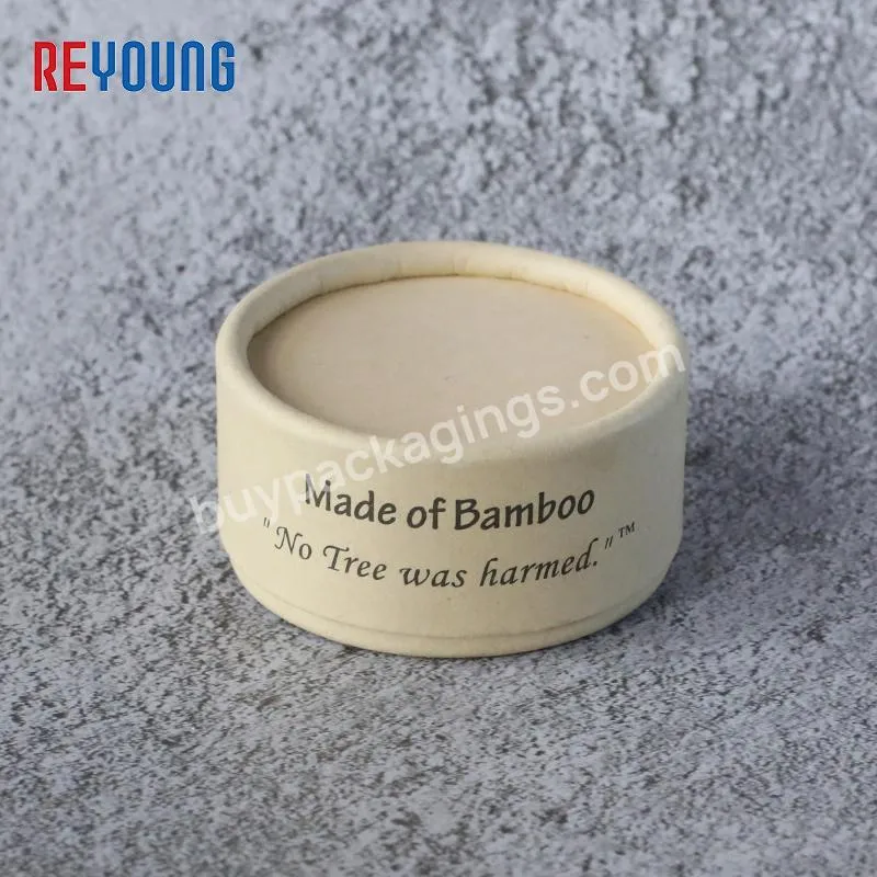 Eco Friendly Cosmetic Packaging Personalised Biodegradable Paper Soap Powder Chocolate Health Products Kraft Packaging Tube