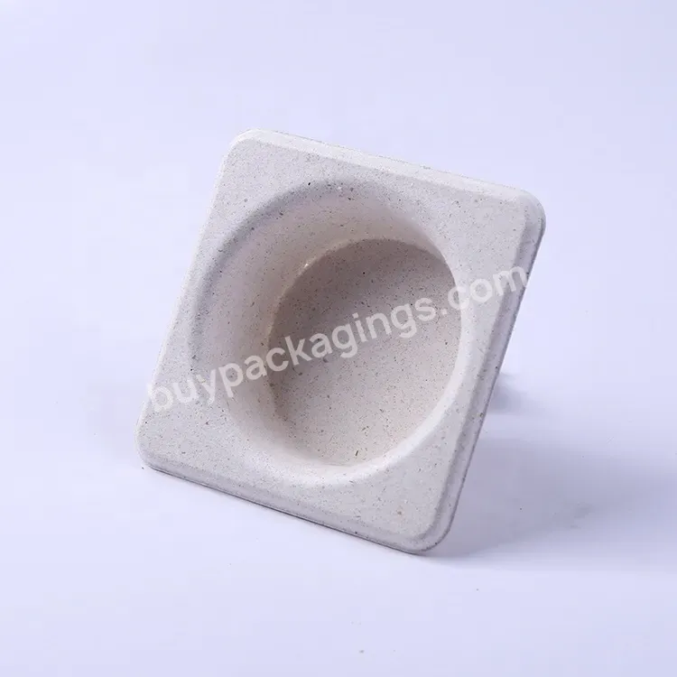 Eco Friendly Custom Bagasse Pulp Mould White Wet Pressing High Quality Packaging For Inner Tray Packaging - Buy Cookie Tray Packaging,Molded Pulp Packaging,Custom Packaging For Hair Extension.