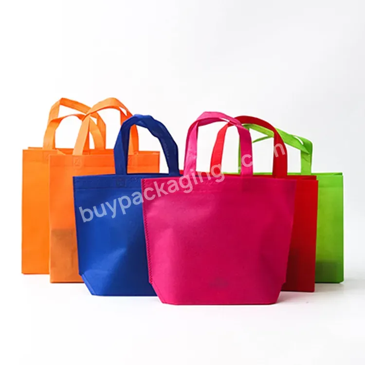 Eco Friendly Custom Recyclable Grocery Shopping Bag Supermarket Tote Bag Non Woven Bag - Buy Non Woven Bag,Tote Non-woven Bag,Recyclable Non Woven Bag Shopping Bag.