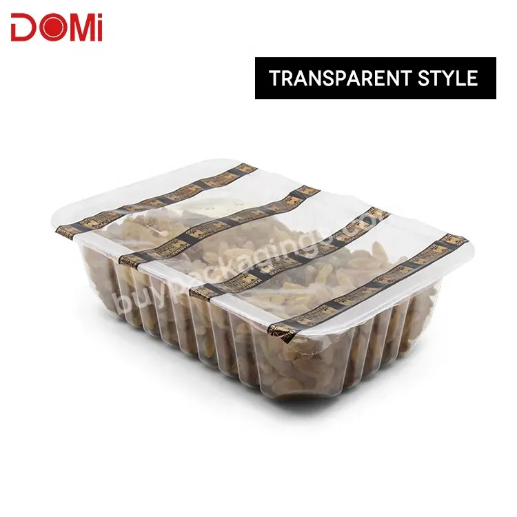 Eco-friendly Disposable Supermarket Plastic Blister Packing Pp Black Food Tray For Meat - Buy Black Tray For Meat,Supermarket Meat Tray,Disposable Meat Tray.
