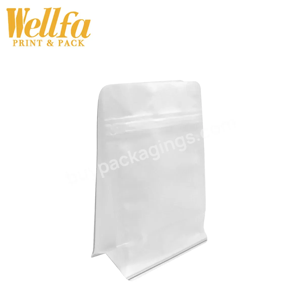 Eco Friendly Evoh Custom Recycle Biodegradable Resealable Flat Bottom Empty Packaging Coffee Bags With Valve And Zipper - Buy Flat Bottom Coffee Bag,Eco Friendly Bolsa Packaging Side Gusset 250g 500g 1lb Valve Pouches Recyclable Custom Print Bean Cof