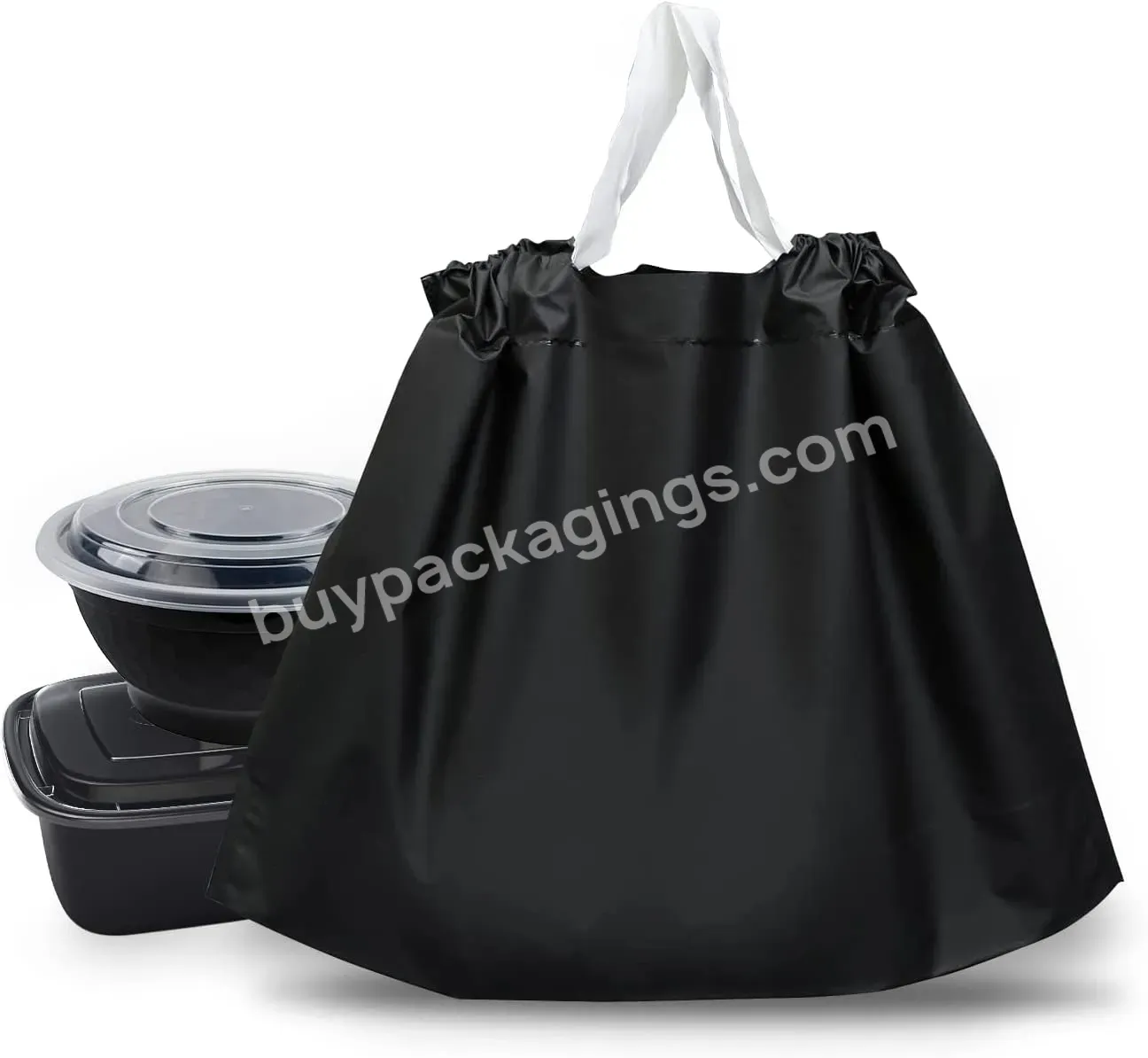Eco Friendly Heavy Duty Customize Clear Plastic Bag Packaging Bag With Drawstring - Buy Packaging Bag With Drawstring,Plastic Bag With Drawstring,Heavy Duty Plastic Bag.