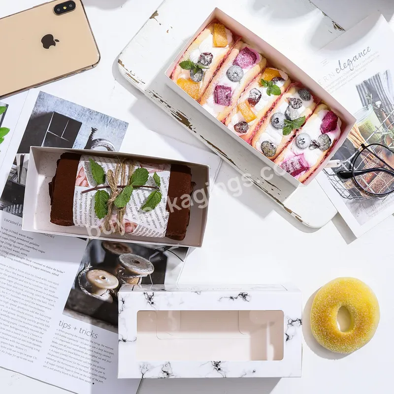 Eco Friendly Long Cake Packaging Box Bento Cake And Cupcake Boxes - Buy Bento Cake And Cupcake Boxes,Cake Packaging Box,Cake Packaging.
