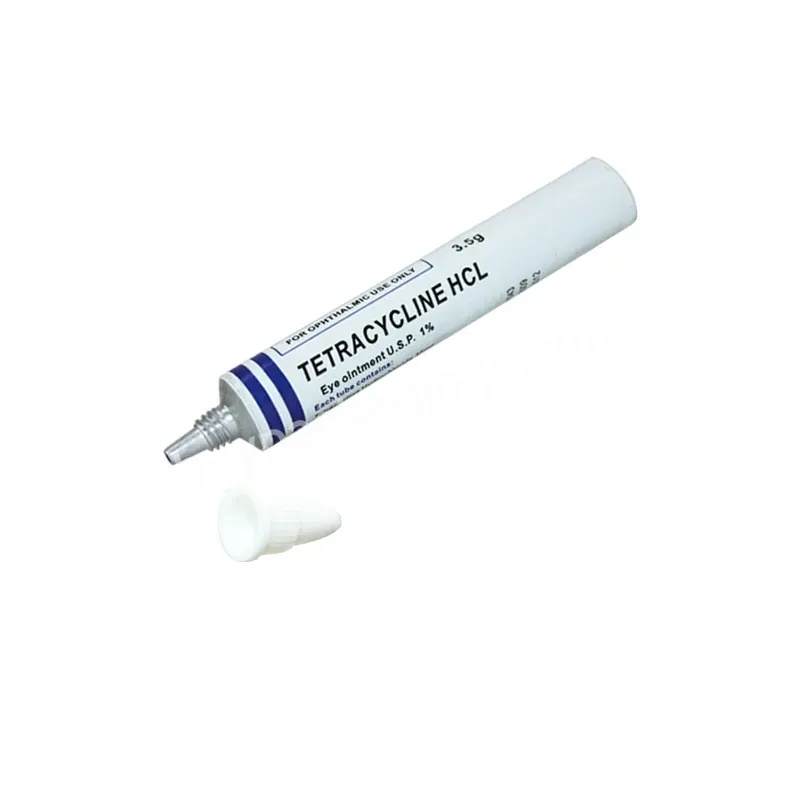 Eco-friendly Long Nozzle Pharmaceutical Tube For Filling 5g 10g 15g 20g Cream