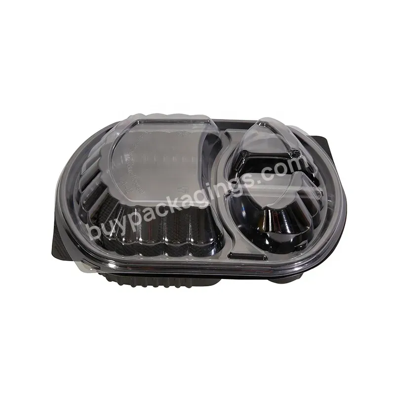 Eco Friendly Microwave Plastic Pp Disposable 3-compartment Food Container - Buy Disposable 3-compartment Food Container,Microwave Safe Food Container,3 Compartment Food Container.