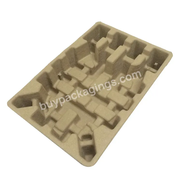 Eco Friendly Product Molded Manufacturer Dry Press Recyclable Paper Pulp Insert Pulp Pack Custom Pulp Tray - Buy Moulding Hot Selling Compostable Packaging Pulp Insert,100% Biodegradable Machine Paper Pulp Tray Pulp Insert,Eco-friendly Fiber Paper Pu