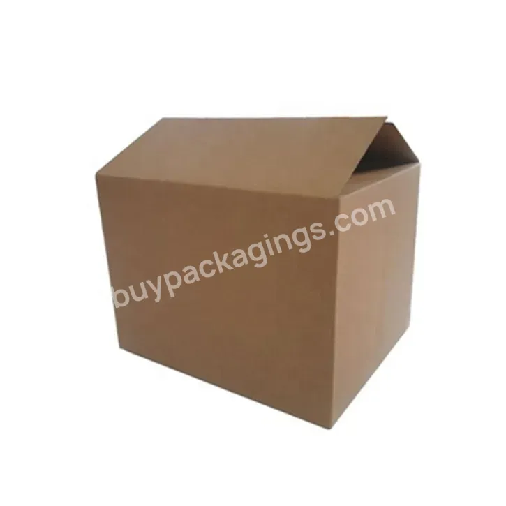 Eco Friendly Recyclable Brown Blank Paperboard Corrugated Packaging Large Size Paper Box For Relocating - Buy Large Size Shipping Paper Box,Relocating Storage Recyclable Box,Corrugated Box.