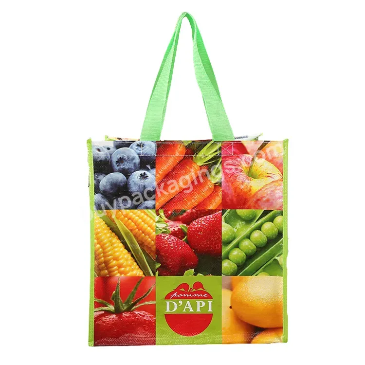 Eco-friendly Recyclable Pp Non Woven Color Bag Thermal Insulated Rpet Non Woven Bag With Logo