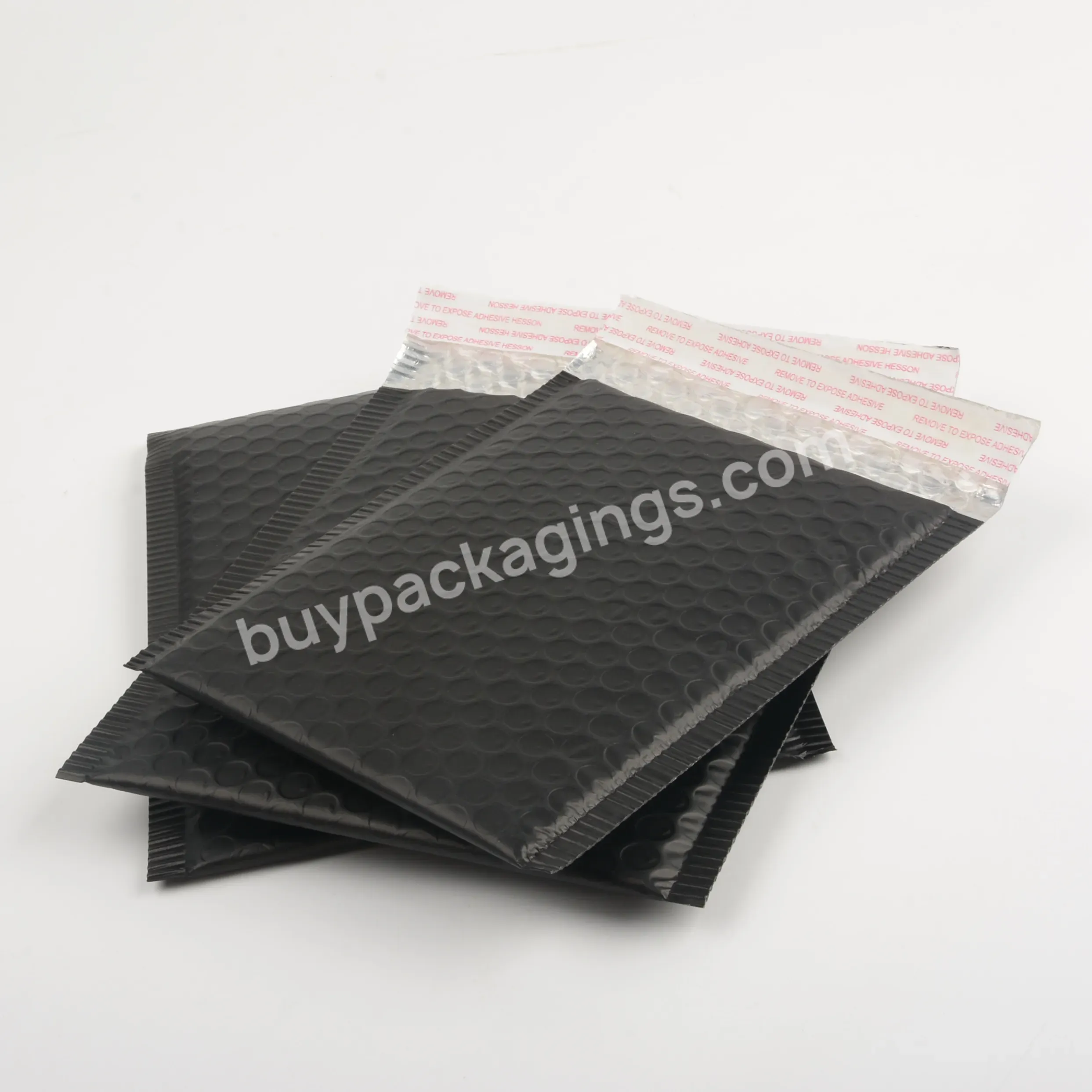 Eco-friendly Silver Matte Bubble Filled Envelope Bubble Air Packing Polymailer Bag Custom Bubble Envelope For Shipping Packaging - Buy Metalic Black Mailing Bag Bubble Colored Padded Envelope,Custom Printed Bubble Mailer Biodegradable,Compostable Shi