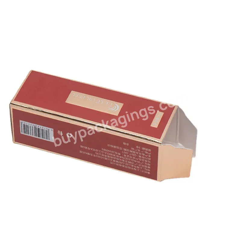 Eco Friendly Skincare Packaging Lipstick Nail Polish Face Cream Perfume Essence Cardboard Paper Box - Buy Gel Nail Polish Packaging Box,Eco Friendly Lipstick Packaging,Lipstick And Lipliner In Box.