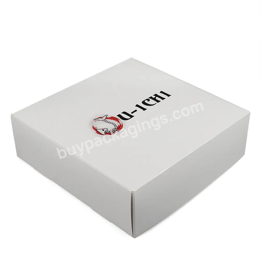 Eco Friendly Sushi Chocolate Cookie Dessert Paper Packaging Box Take Out Food Container With Dividers Sushi Paper Box - Buy Sushi Paper Box,Take Out Food Container With Dividers,Chocolate Cookie Dessert Paper Packaging Box.