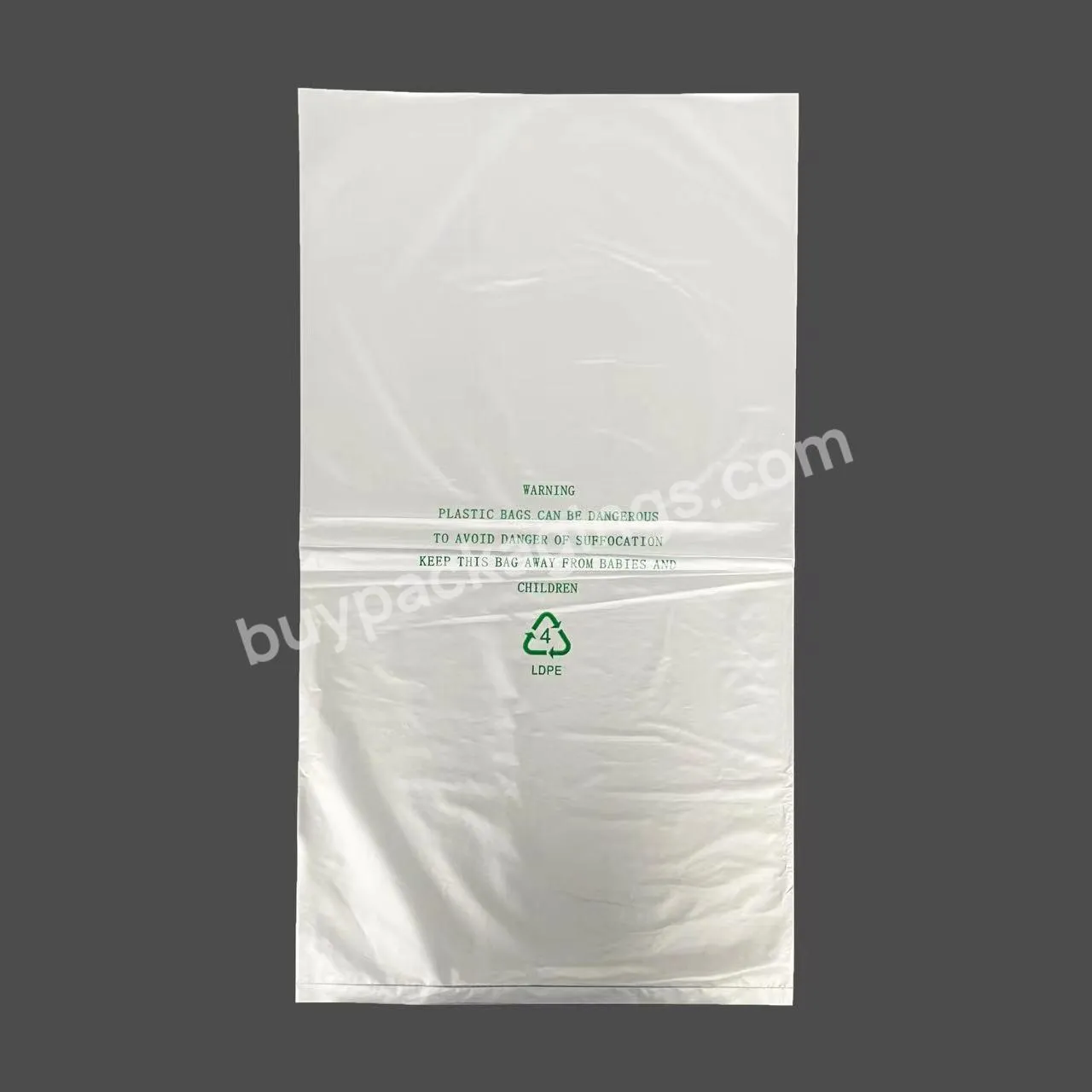 Eco friendly Transparent Soft Flat Pocket Bag Custom LOGO Moisture-proof And Dust-proof Bag Plastic LDPE Bag