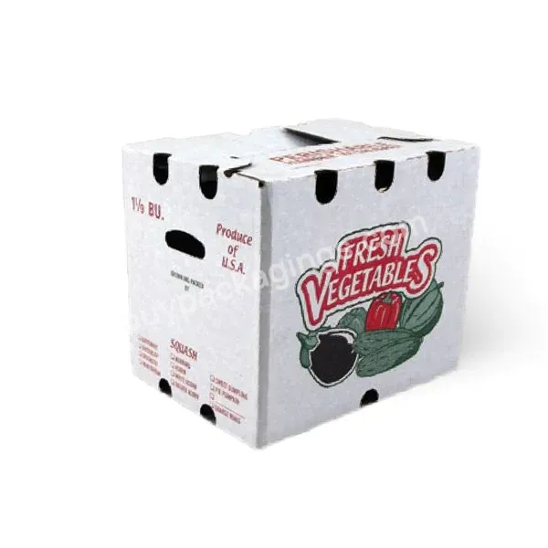 Eco-friendly Wax Cardboard Frozen Food Shipping Box Vegetable Packaging Paper Boxes Fruit Delivery Box - Buy Wax Cardboard Frozen Food Shipping Box,Vegetable Packaging Paper Boxes,Fruit Delivery Box.