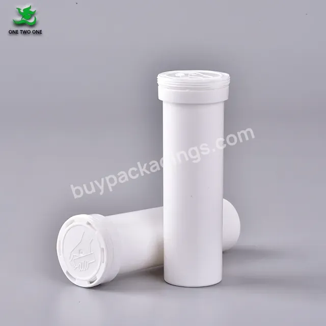 Effervescent Tablet Packaging Plastic Round Empty Custom Color 99mm Height Desiccant Pills Tube Vitamin Tube - Buy Effervescent Tablet Tube Packaging,Effervescent Tablet Tube,Vials Desiccant Plastic Containers Effervescent Tablet Tubes.