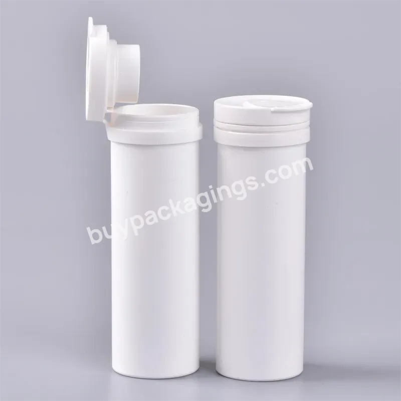 Effervescent Tablets Packaging Tubes With Silica Gel Desicca Stopper Vitamin Tablet Tube - Buy Effervescent Tube,Pill Bottle,Vitamin C.
