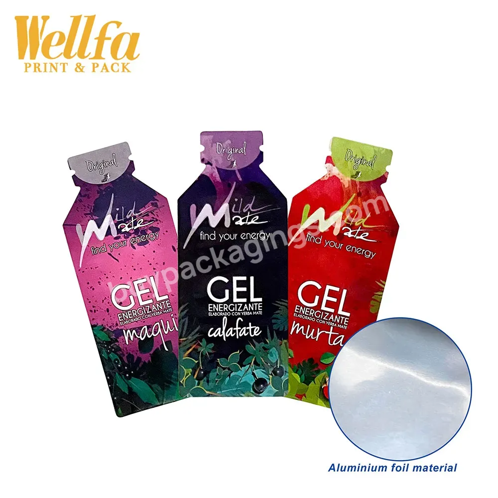 Emballage Plastique De Jus 100ml 150ml Liquid Beverage Honey Juice Jelly Energy Gel Packaging Special Bottle Shaped Pouch Bag - Buy Clear Water Food Juice Spout Pouch Gravure Printing Transparent Customized Design Clear Packing Plastic Bag For Liquid