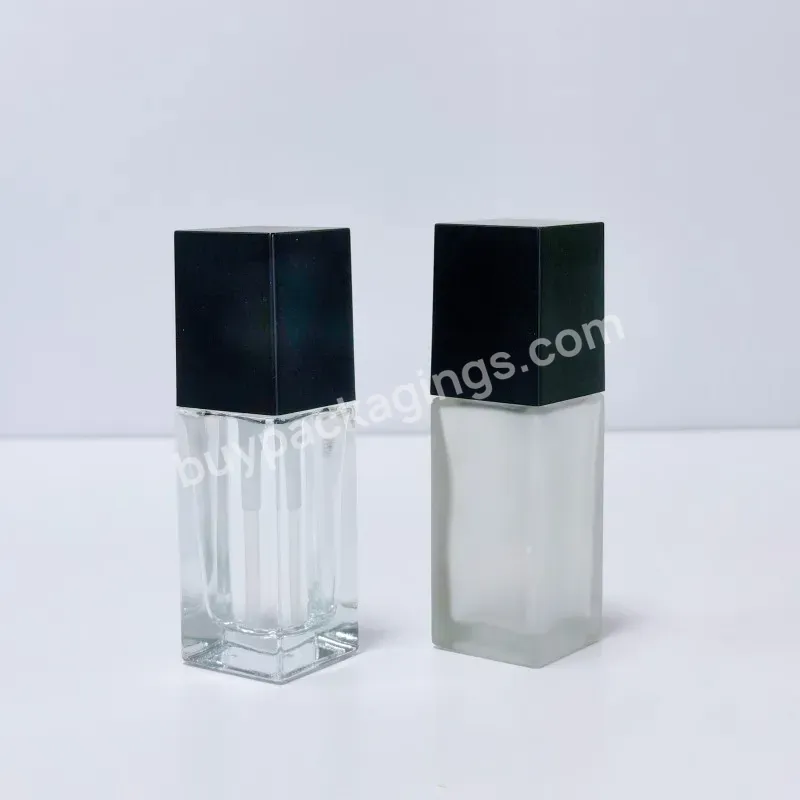 Empty 30ml Square Frosted Cosmetic Glass Bottle Frosted Makeup Liquid Foundation Pump Glass Bottle - Buy Squares Liquid Foundation Bottle,Empty Foudation Bottle,Glass Foundation Bottle Pump.