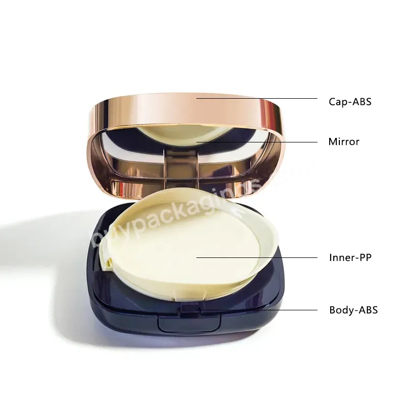 Empty Air Cushion Case With Mirror Shiny Golden Compact Face Powder Case Use Eye Shadow Empty Compact Powder Case Use Blush - Buy Empty Air Cushion Case With Mirror,Empty Shiny Golden Compact Face Powder Case Use Eye Shadow,Empty Compact Powder Case