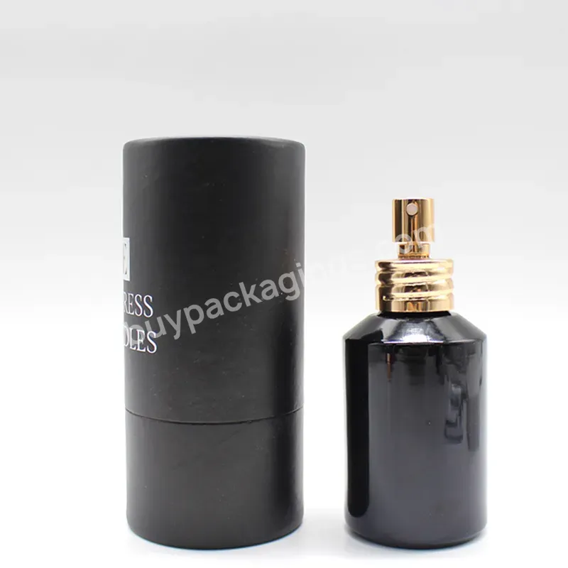 Empty Black Clear Fragrance Glass Perfume Bottle 50ml 100ml 120ml Perfume Spray Glass Bottles With Box Packaging - Buy Perfume Bottle,Glass Mist Spray Bottle,50ml Perfume Bottles.