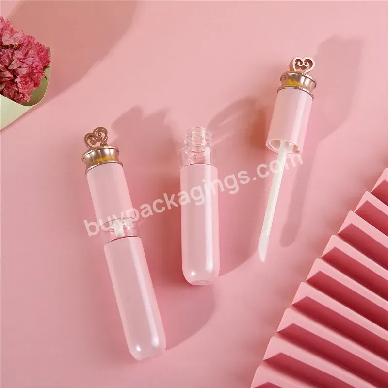 Empty Cosmetic Lip Gloss Pipem Lipstick Balm Tube With Caps Container Skincare Packaging - Buy Lip Balm Tube Bamboo,Lip Balm Tube Aluminum,Lip Balm Tube Biodegradable.