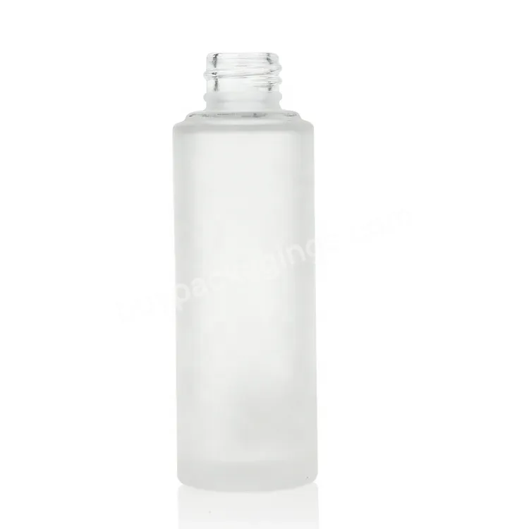Empty Cosmetic Packaging Frosted Glass Bottle Containers 50ml 80ml 150ml Skin Care Cream High Pressure Spray Pump Lotion Bottle - Buy Cosmetic Packaging Frosted Glass Bottle,Glass Pumps Lotion Bottle Moisturiser Bottle Glass Pump Bottle 100ml Moistur