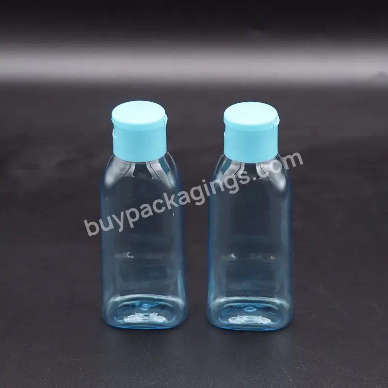 Empty Plastic Flip Eyewash Irrigating 120ml Pet Eyes Washing Liquid Bottle