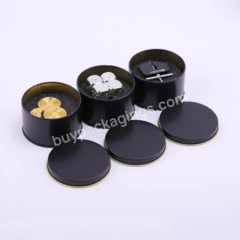 Empty Round Jewelry Accessories Packaging Decorative Gift Gold Tin Can Jars Travel Matte Black Tinplate Candle Tins - Buy Gift Rose Gold Tin Can,Travel Matte Black Tinplate,Candle Making Tins.