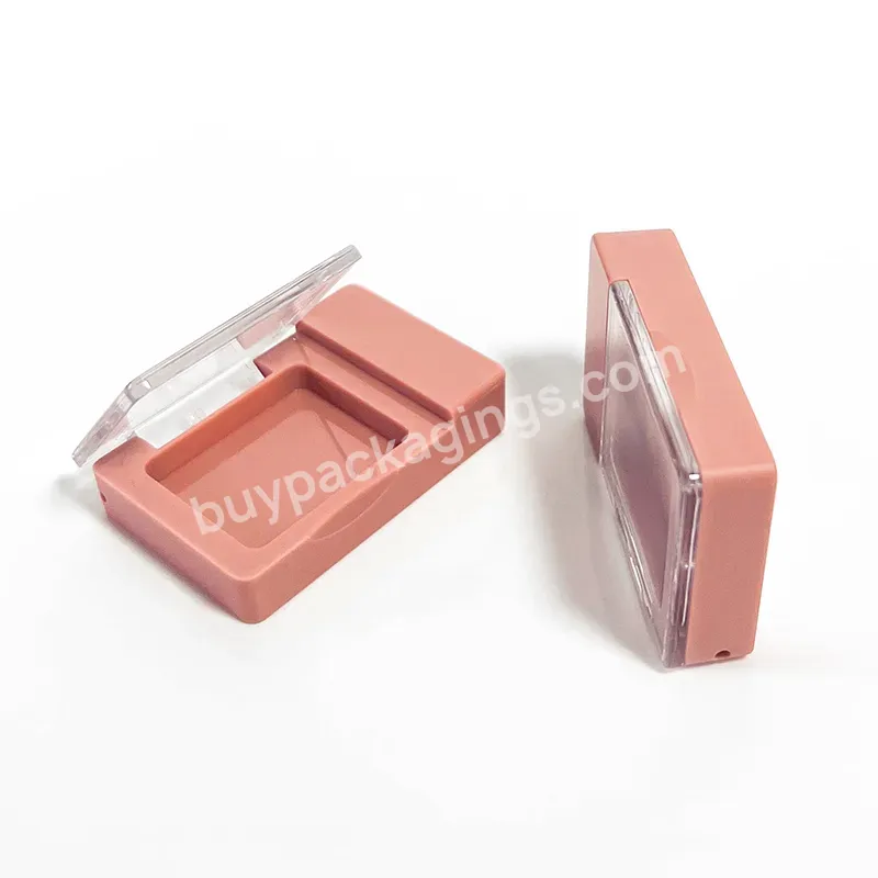 Empty Square Portable Cosmetics Packaging Compact Foundation Case Makeup Powder Case Eye Shadow Case - Buy Empty Plastic Blush Powder Case,Empty Face Powder Compact Case,Cosmetic Container Makeup Case Eye Shadow Case.