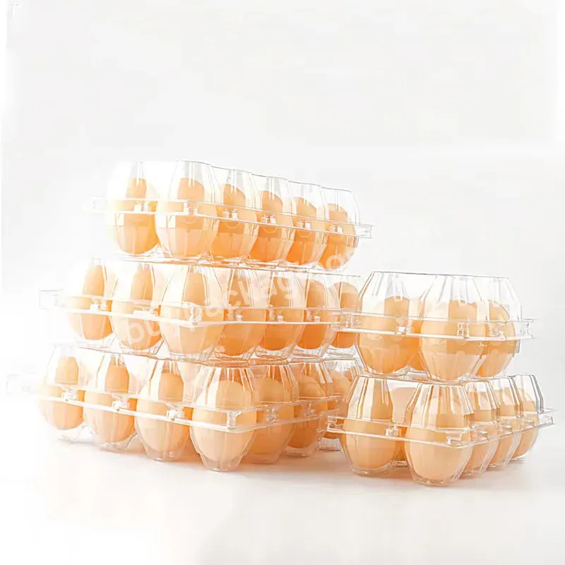 Empty Transparent Disposable Plastic Egg Packaging Box With 4/6/8/10/12 Holes Diy Home Decor - Buy Carton For Eggs,Egg Box Carton,Egg Cartons Bulk.