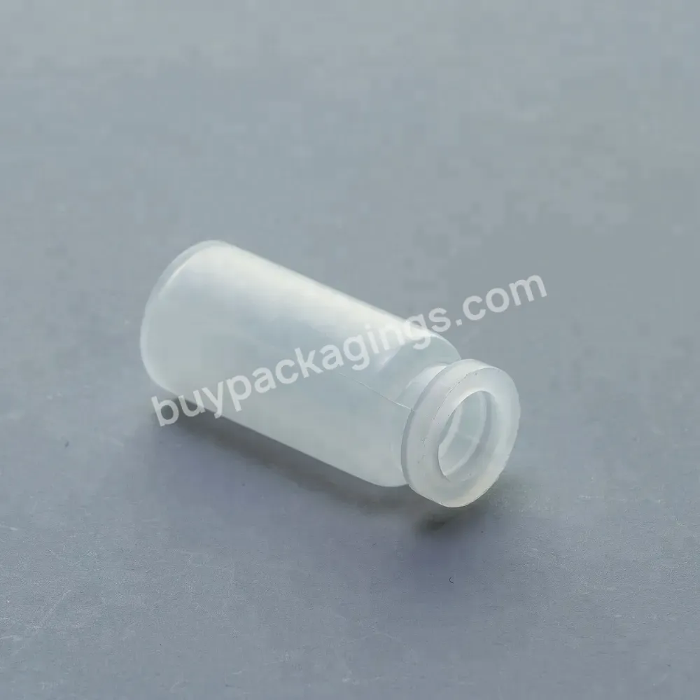 Empty Transparent Pp 10ml Plastic Vaterinary Vaccine Injection Bottle Sterile Vials For Veterinary - Buy Chemical Sterile Vials For Injection,Pharmaceutical 10ml Plastic Vaccine Bottle,10ml Vaccine Bottle With Rubber Stopper And Aluminium Cap.
