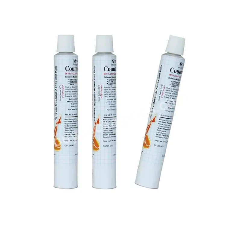 Emulsified Ointment Paste Health Care Herbs Medical Plaster Packaging Empty Tube Aluminum Cream Tubes - Buy Ointment Aluminum Tube,Medical Use Tube,Medical Plaster Packaging.
