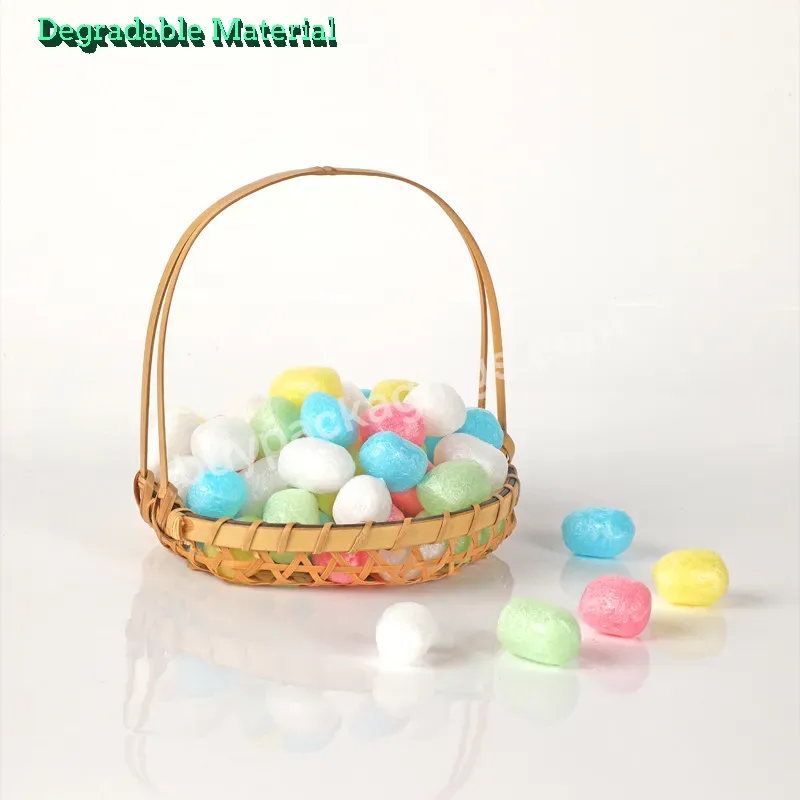 Environmentally Friendly Loose Fill Water Soluble Dissolvable Small Biodegradable Packing Peanut - Buy Bio Packing Peanuts,Packing Peanuts Packaging,Paper Packing Peanut.