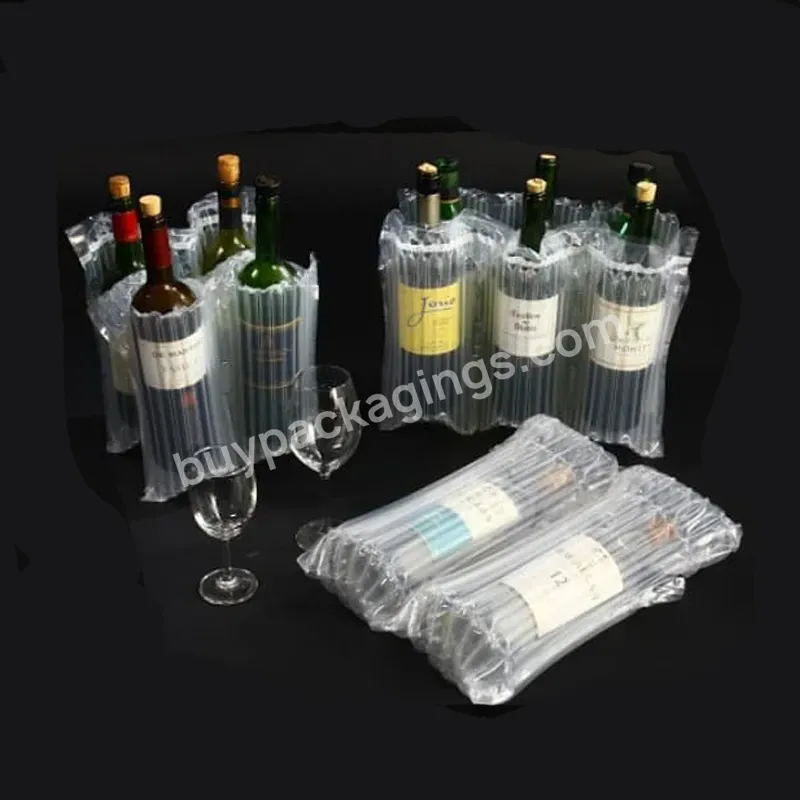 Excellent Buffer Shockproof Pack Dealing With Breakables Wine Bottle Air Filled Bag - Buy Air Bubble Cushion,Air Column Bag Air Protection Packaging,Bubble Air Cushion For Glass Bottle Air Protection.