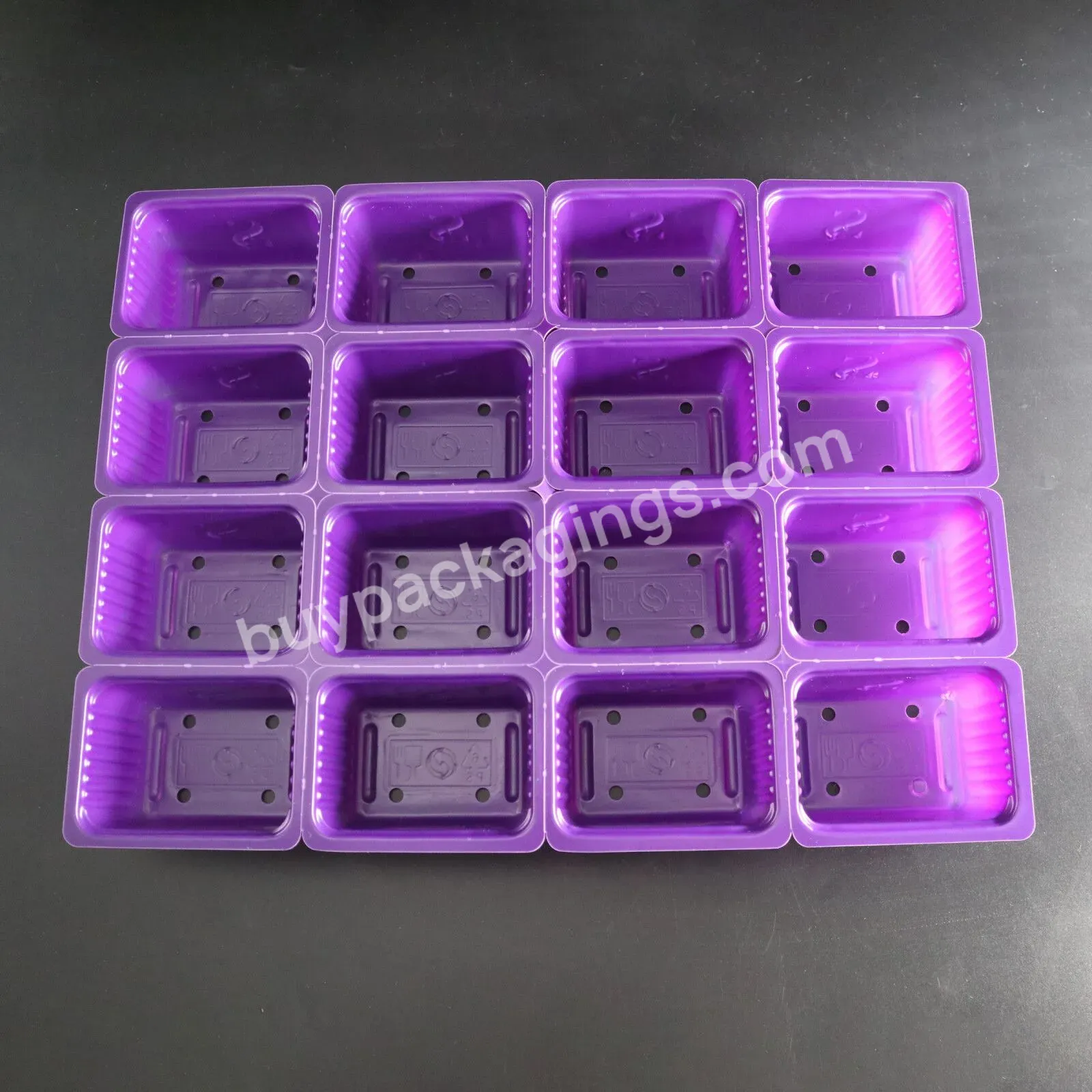 Existing Mold Ps Purple Plastic Blister Garden Germination Seed Starter Tray - Buy Garden Germination Seed Starter Tray,Seed Trays For Garden,Purple Seed Tray.