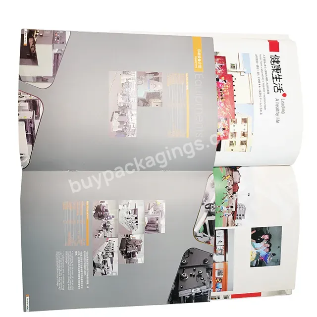 Factory Custom Design Catalog Book Printing Magazine Printing