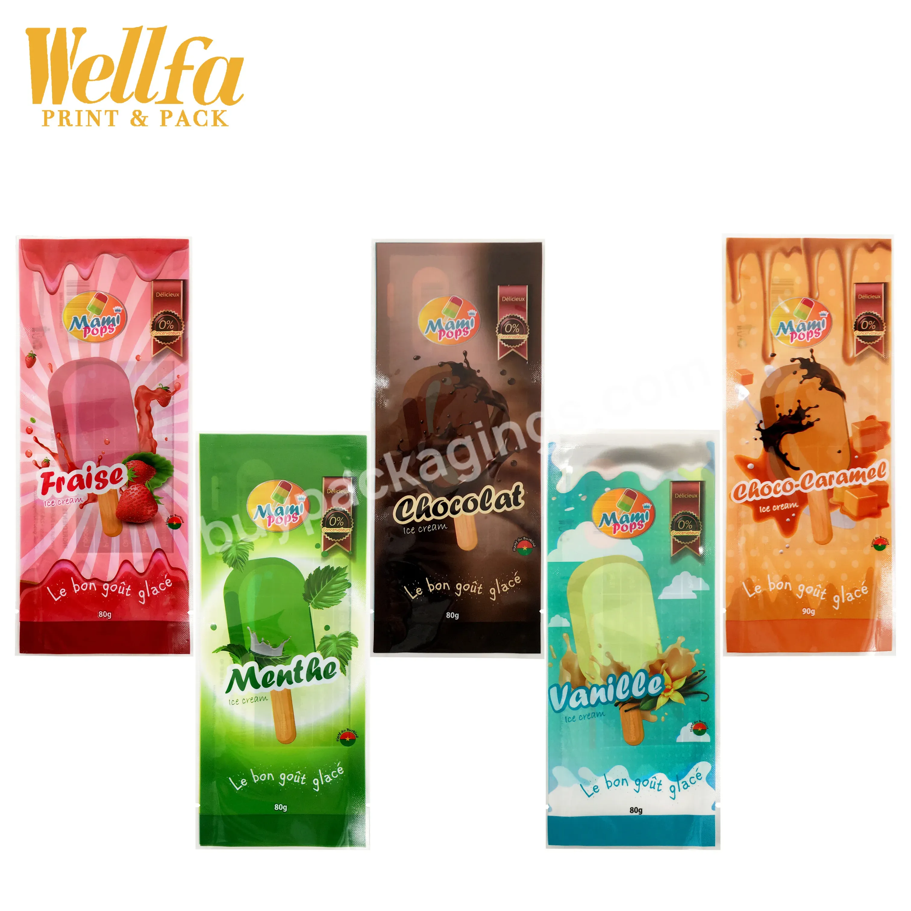 Factory Custom Food Grade Back Seal Easy Tear Clear Dispoz-a-bag Edible Ice Lolly Packaging Frozen Laminated Popsicle Wrappers - Buy Clear Laminated Plastic Wrapping Bags Wholesale For Ice Lolly Packaging,Packaging Doypack Popsicle Bag,Frozen Laminat